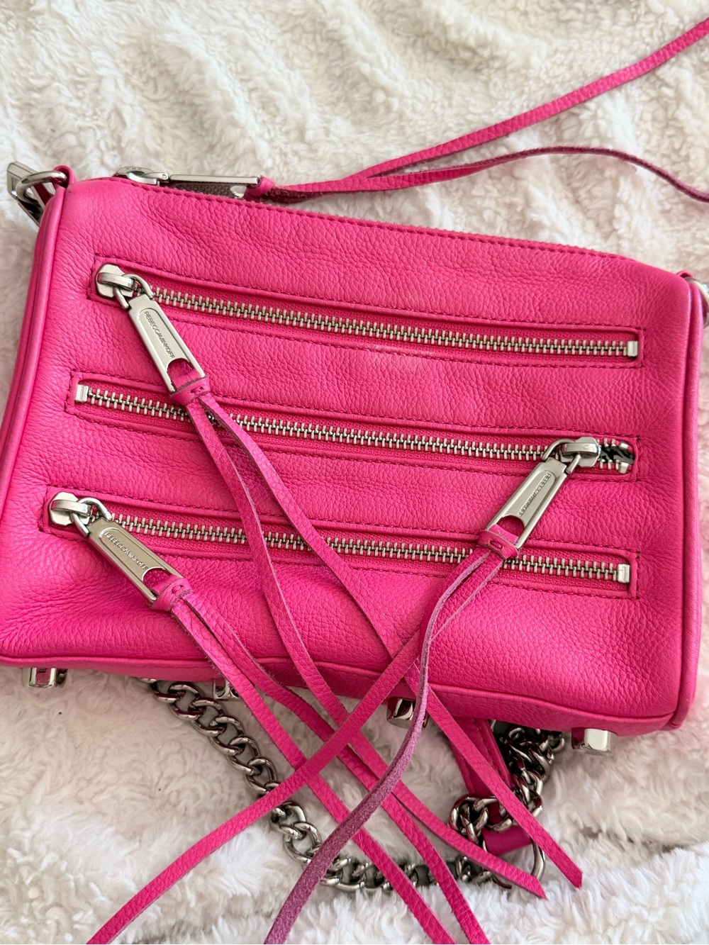 Rebecca Minkoff Hot Pink Crossbody Y2K